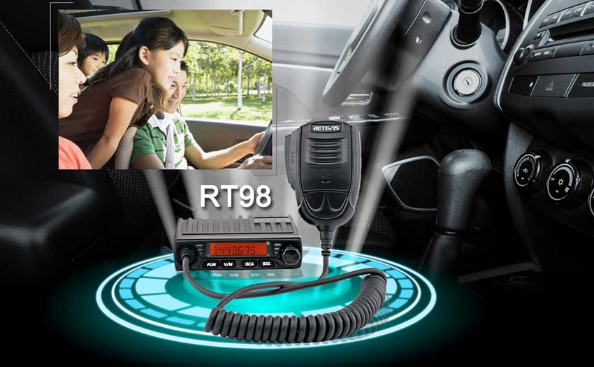 What's the Special Features of Retevis Mini Mobile transceiver RT98